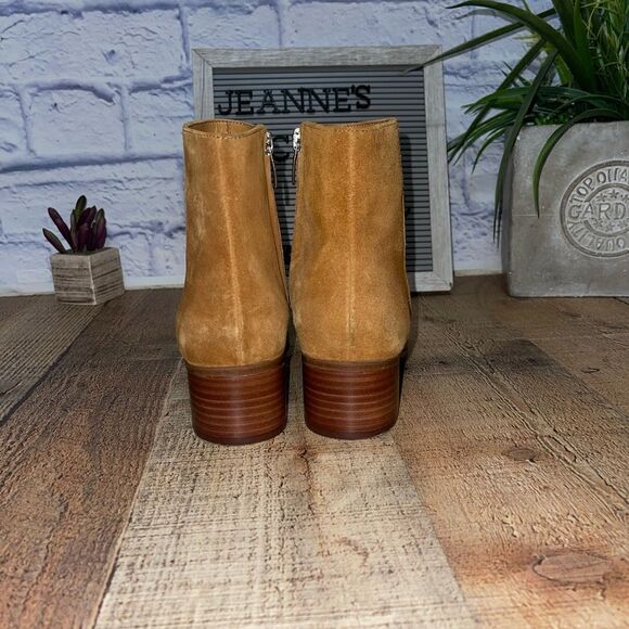 NINE WEST Cabra WOMEN'S BLOCK HEEL ANKLE BOOTIES SIZE 6.5 - Picture 9 of 11